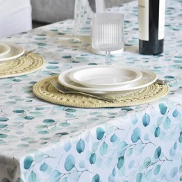 Mantel impermeable eucaliptus | Pili Deco
