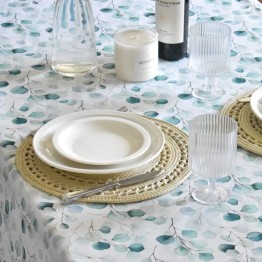 Mantel impermeable eucaliptus | Pili Deco