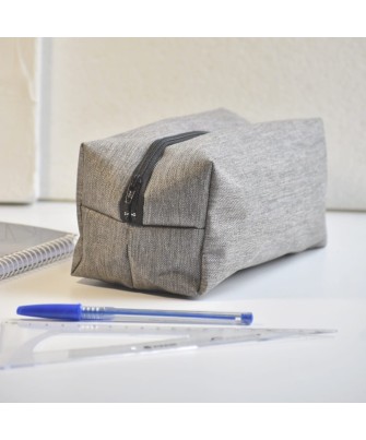Cartuchera gris | Pili Deco