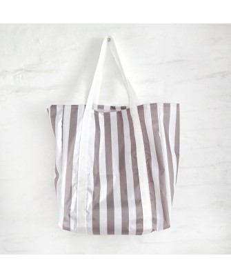 Bolso Super raya gris visón | Pili Deco