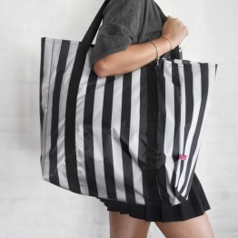 Bolso Super rayas negras | Pili Deco
