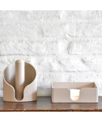 Porta rollo de cocina beige | Pili Deco