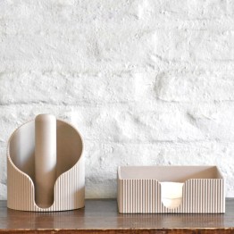 Porta rollo de cocina beige | Pili Deco