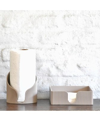Porta rollo de cocina beige | Pili Deco