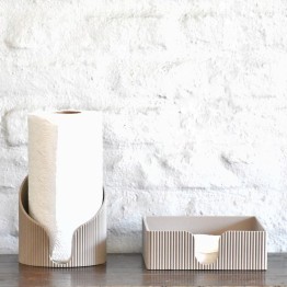 Porta rollo de cocina beige | Pili Deco
