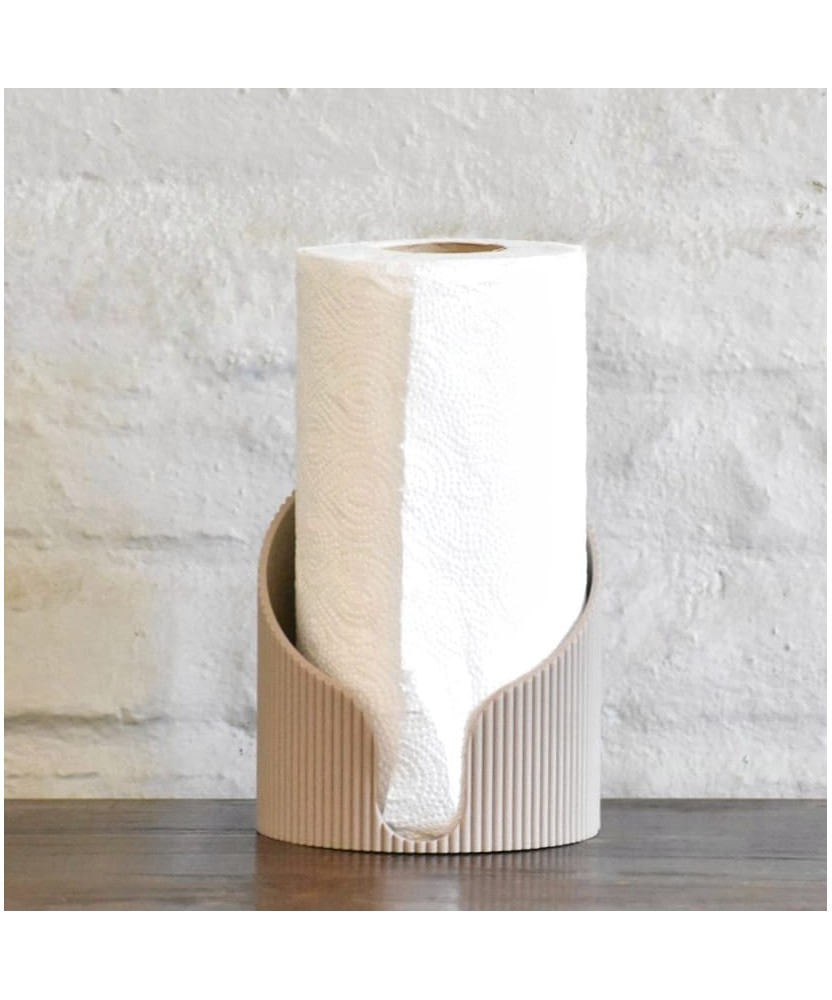 Porta rollo de cocina beige | Pili Deco