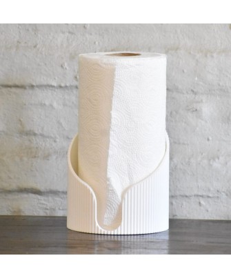 Porta rollo cocina blanco