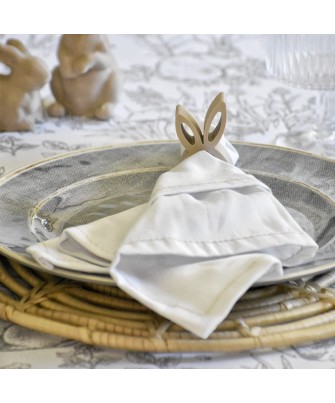 Servilleteros conejo set x 6 | Pili Deco