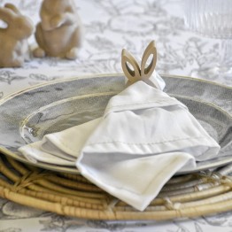 Servilleteros conejo set x 6 | Pili Deco