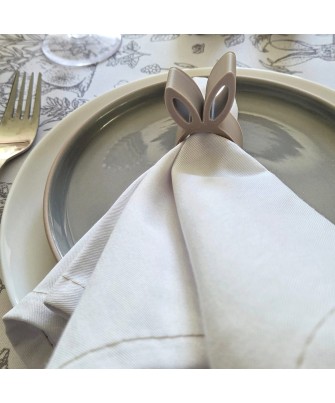 Servilleteros conejo set x 6 | Pili Deco