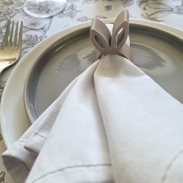Servilleteros conejo set x 6 | Pili Deco
