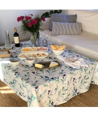 Mantel antimanchas olivos | Pili Deco