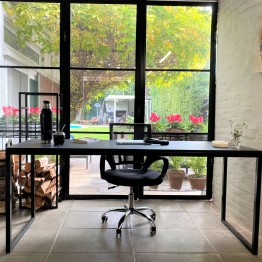 Escritorio simple negro | Pili Deco