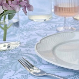 Mantel antimanchas jardines aqua | Pili Deco
