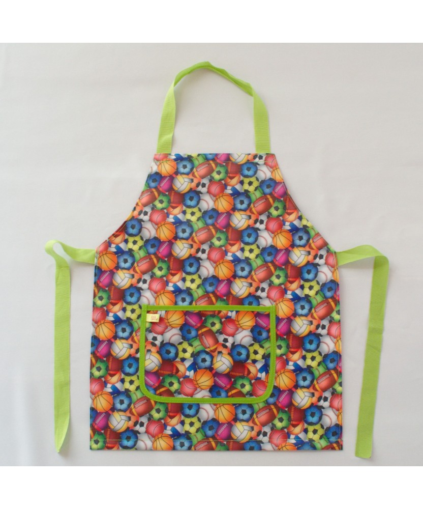 Delantal pelotas impermeable | Pili Deco