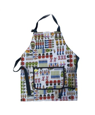 Delantal soldados impermeable | Pili Deco
