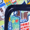 Mantel Impermeable ciudad borde azul