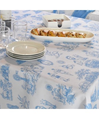 Pili Deco.Mantel antimanchas Pastos Lima
