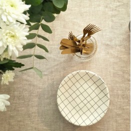 Mantel antimanchas beige tostado | Pili Deco