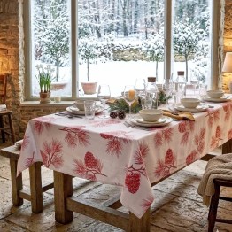 Mantel antimanchas piñas | Pili Deco