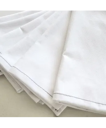 Servilleta de tela net gris pack x6 | Pili Deco