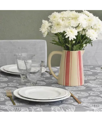 Mantel impermeable ginkgo gris | Pili Deco