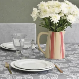 Mantel impermeable ginkgo gris | Pili Deco