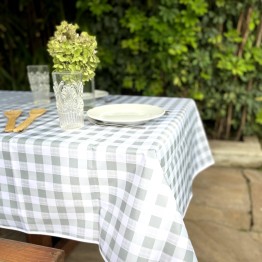 Mantel impermeable escoces gris cemento | Pili Deco