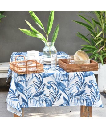 Mantel antimanchas acuarela azul | Pili Deco