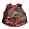 Pintorcito militar borde rojo