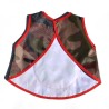 Pintorcito militar borde rojo